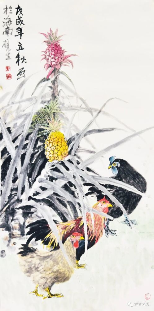 张俊根|重气韵 重意境——读张俊根的花鸟画