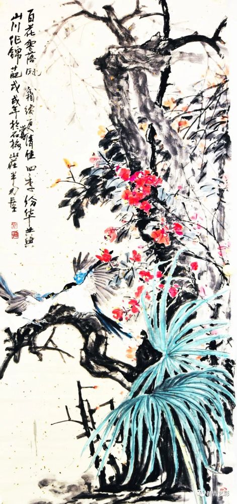 张俊根|重气韵 重意境——读张俊根的花鸟画