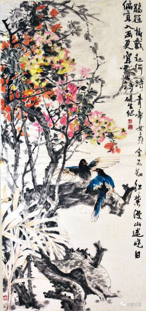 张俊根|重气韵 重意境——读张俊根的花鸟画