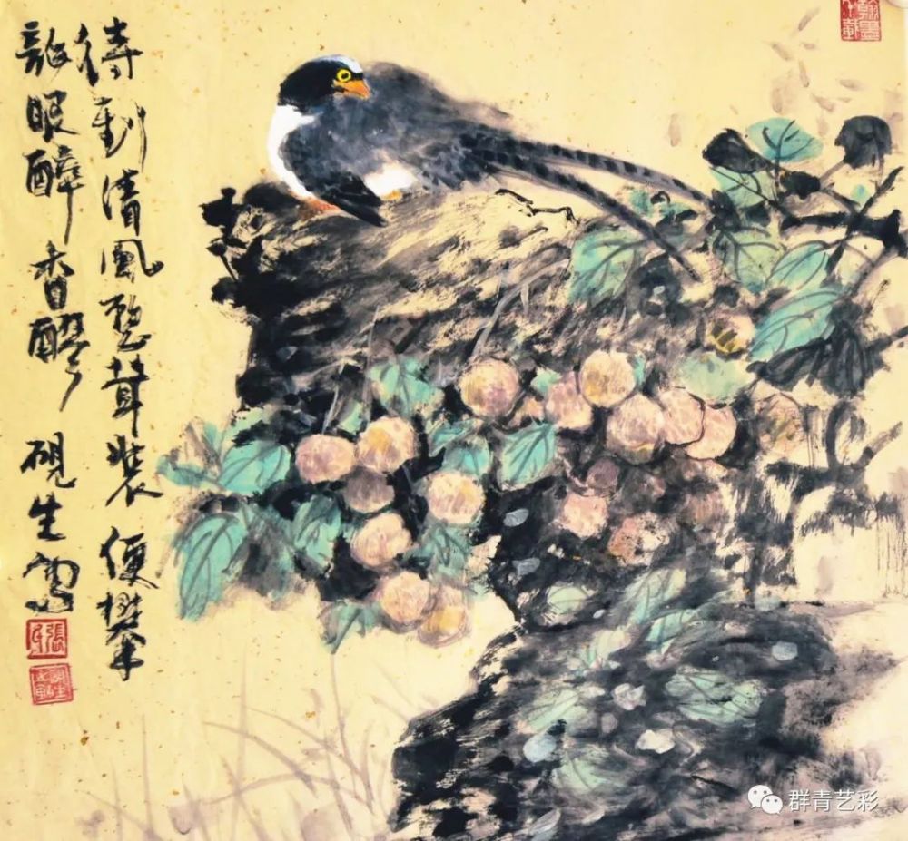 张俊根|重气韵 重意境——读张俊根的花鸟画