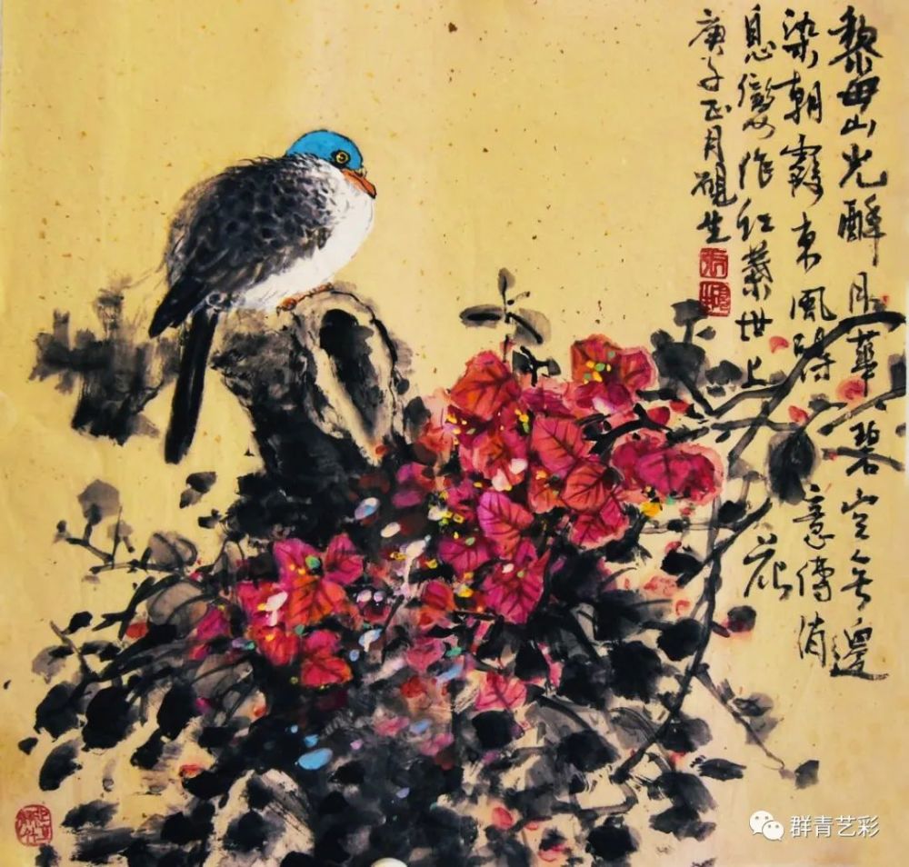 张俊根|重气韵 重意境——读张俊根的花鸟画