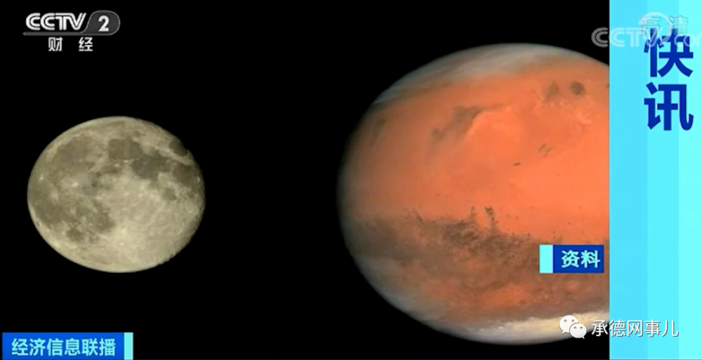 火星合月今晚别错过,肉眼可见!