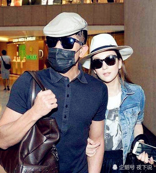 郭富城|郭富城33岁现任妻子与39岁前任，仅有6岁之差，一个少女一个女王