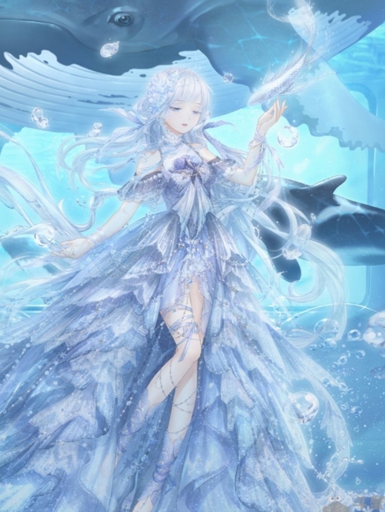 奇迹暖暖的海底世界超美,鲛珠堪称女皇,人鱼是永远的神!