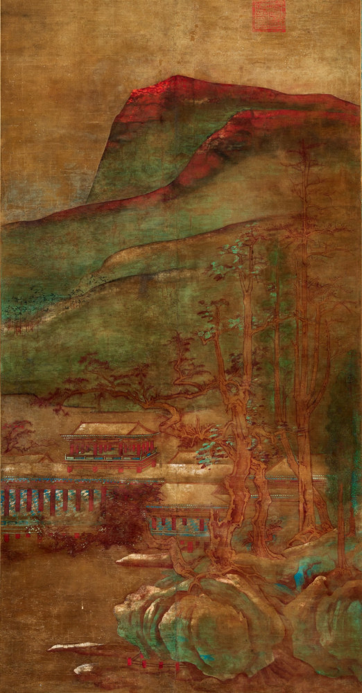 张大千|秘藏70多年首现身，张大千临古巨作将拍卖