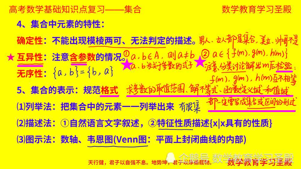 高考數學基礎知識點集合篇:知識重在理解,別再浪費時間死記硬背