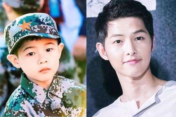 胡可|胡可晒7岁儿子近照，肚腩突出脸也大了几圈，网友：不再像宋仲基