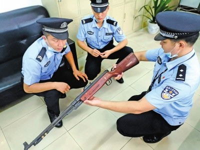 老式气枪,你见过吗?