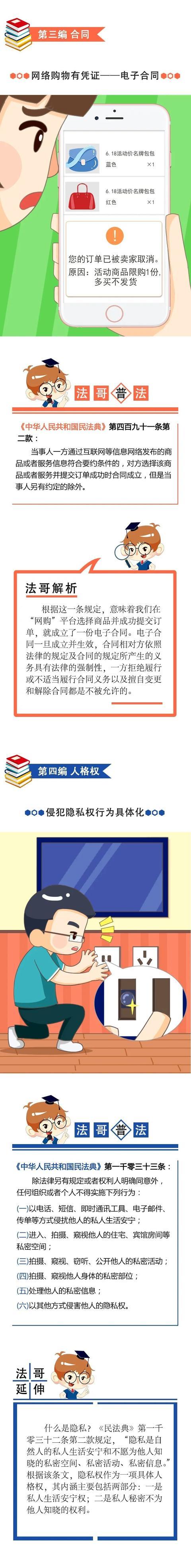 民法典|【法哥普法】民法典与生活同行 —— 普法漫画（一）