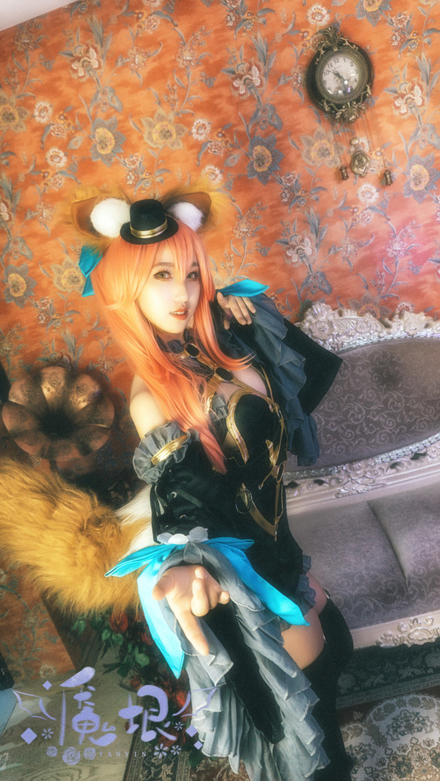 玉藻前漆黑魔术师cosplay