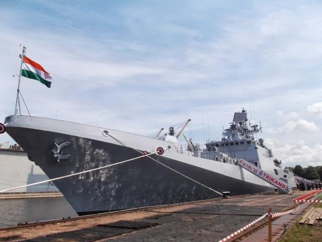 "小舰大武库",印度"塔尔瓦尔"护卫舰,火力强但防空能力不足