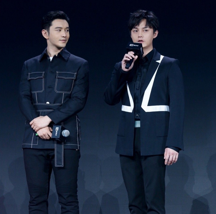 黄晓明尹正鬓边后久违合体两人合唱现场太燃大型催泪现场