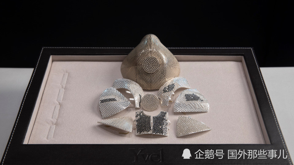 天价口罩|天价口罩由白金打造镶3600颗钻石，中国老板豪掷1045万元买下