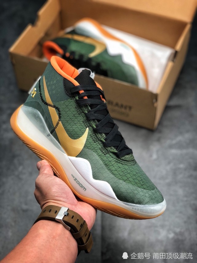 nikezoomkd12杜兰特12代白绿配色