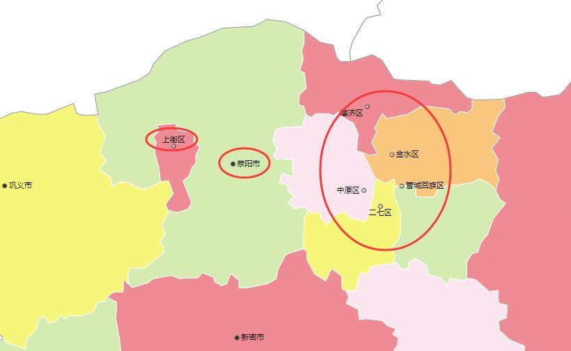 河南郑州为何距市区更远的上街是区而更近的荥阳还是县级市