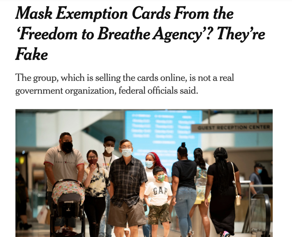 口罩|美国女子成立“执法”机构：谁劝人戴口罩就完蛋！先罚7万再坐5年牢