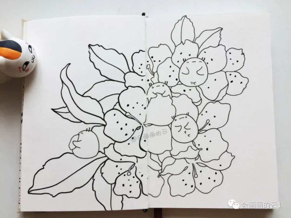 针管笔|没想到针管笔和水彩可以这么好看！手绘过程图分享