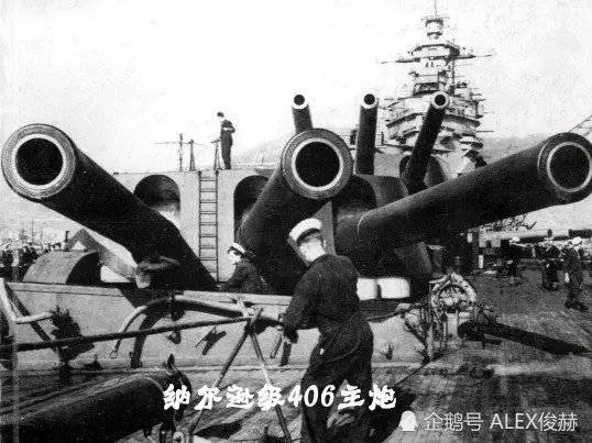2吨因为1922年《华盛顿海军条约》的原因,战列舰主炮口径不可以超过14