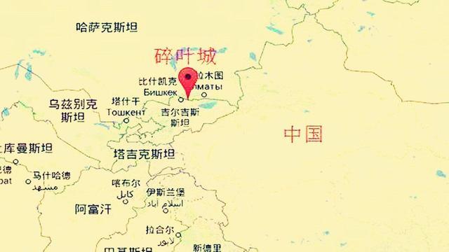 吉木萨尔(庭州),伊宁(伊犁),直到碎叶,再经怛罗斯,阿斯特拉罕(伊蒂尔)