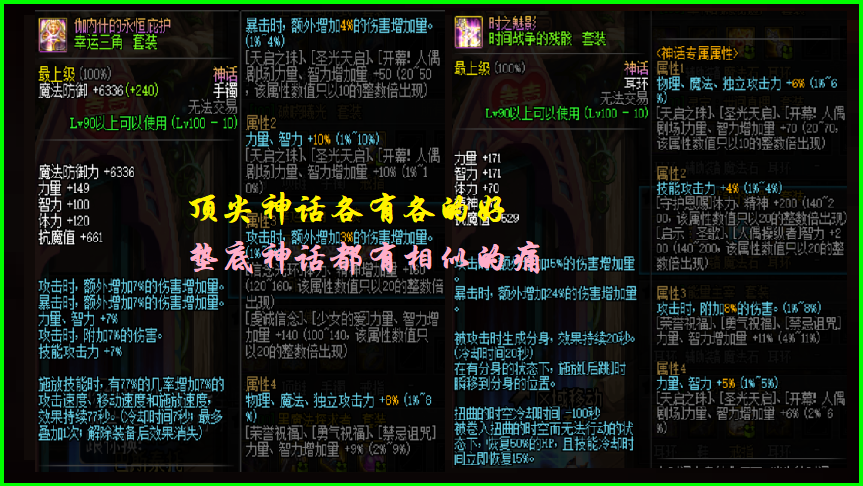 dnf:大幽魂耳环成功逆袭?新副本下神话排名,吞噬套成最大黑马