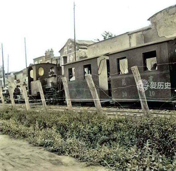 老北京|老北京曾经跑客运的轻便火车 跟现在游乐园里差不多 全程五英里