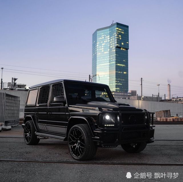 奔馳brabus g700 一襲黑衣的越野小能手