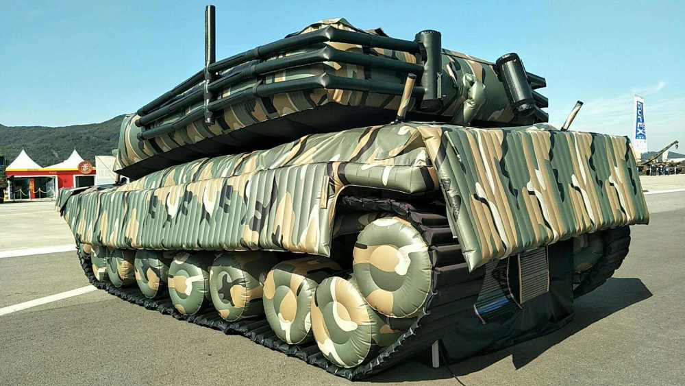 纸板假坦克立大功叙利亚利用大量假目标欺骗了土耳其无人机