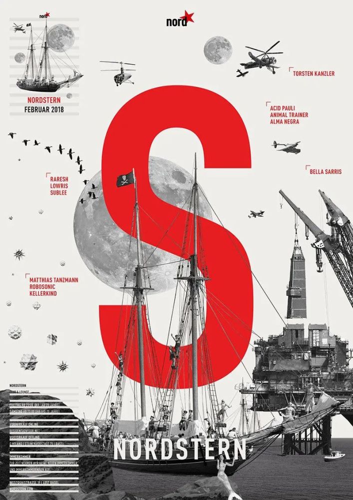 色块|色块拼接，搭配其他图形设计，简直脑洞大开！