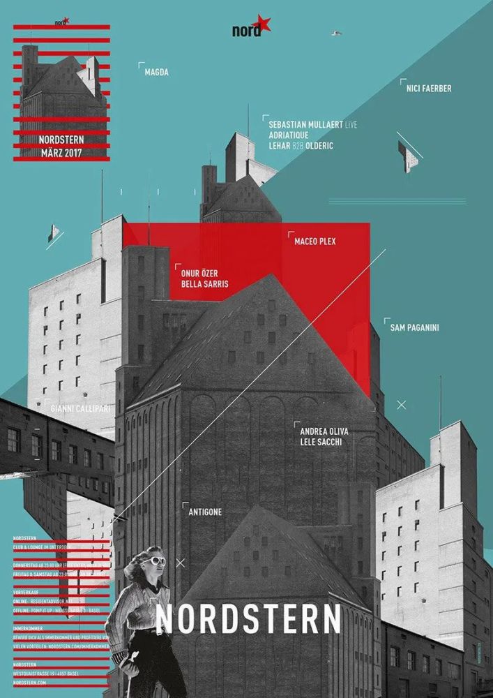 色块|色块拼接，搭配其他图形设计，简直脑洞大开！