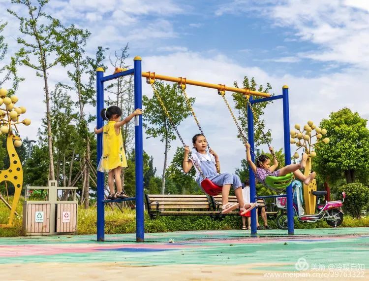 西平这个公园现在颜值爆表!3年前还垃圾遍地