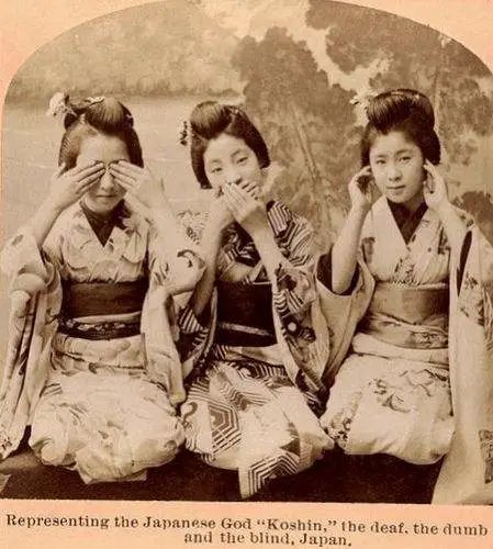 1900年代日本女性的拍照姿势 这是当时的流行吗 腾讯新闻