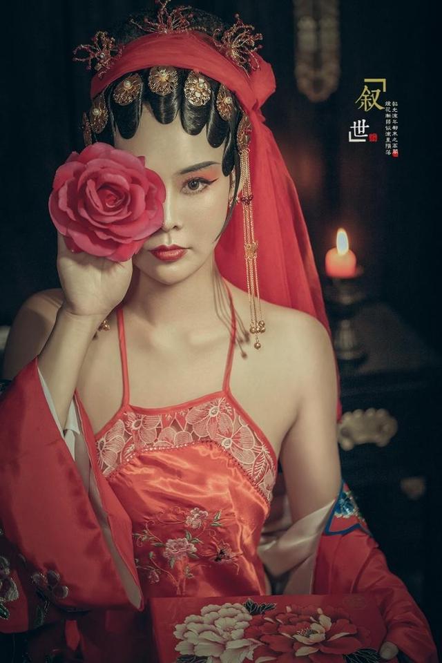 窗外春光煦煦正温和执青螺为她眉梢勾勒