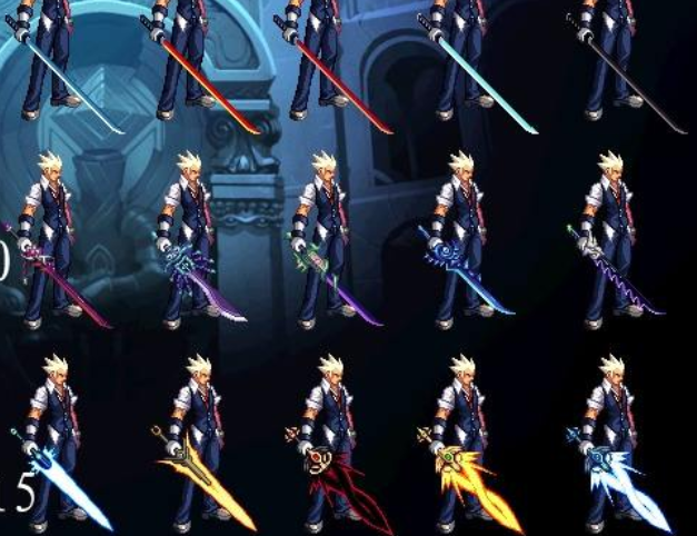 dnf鬼剑士最好看的幻化武器无影剑都烂大街了还有颜值更高的