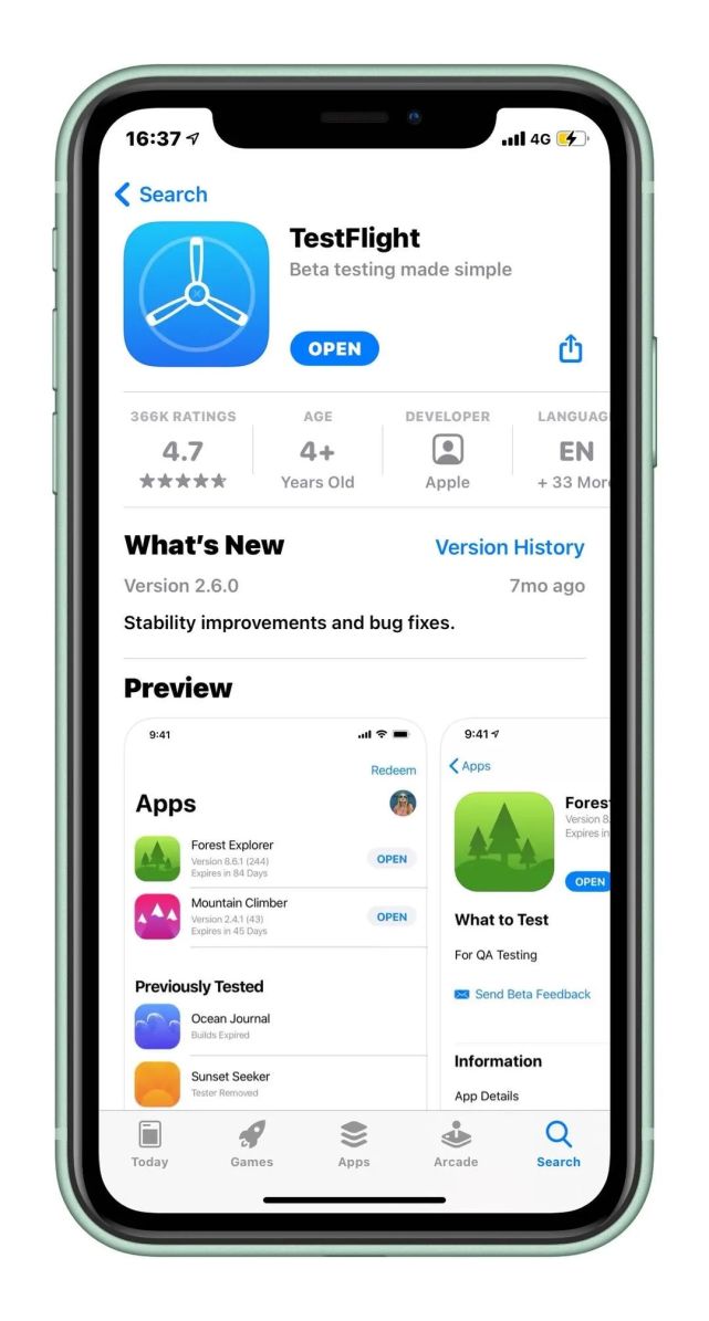 testflight测试版软件|testflight|app store|safari浏览器|微信