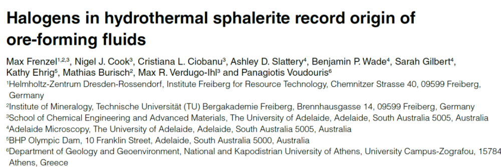 geology|《Geology》2020年第8期论文导读（上）