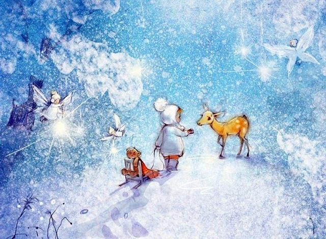 插画家|白俄罗斯美女插画家叶卡捷琳娜下的小女孩，太可爱了