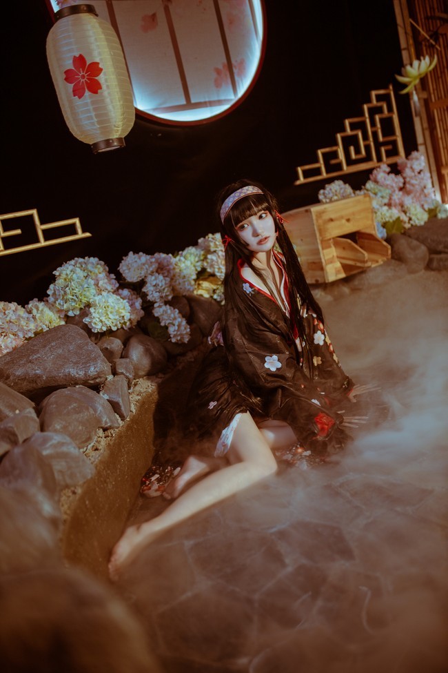 《美少女万华镜》莲华cosplay,和服美少女,多图预警!_腾讯新闻