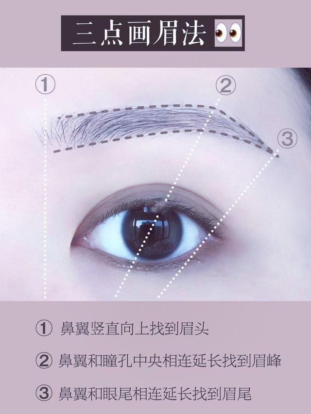 最简单的画眉教程看完别说你还不会画眉毛