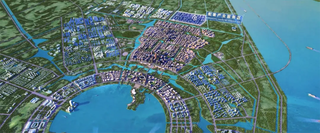 自贸区临港新片区芦潮港社区e0303地块(近律动园)挂牌出让,规划建筑