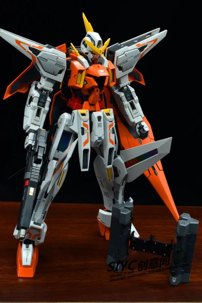 五星精选:mg主天使高达,原厂形态分色,依旧细节满满