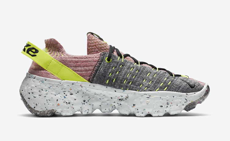 双色拼接鞋面nikespacehippie04新配色真香