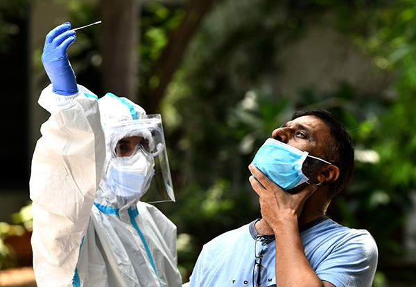 印度_社会|印度连续13天日增超5万例 累计确诊病例逾226万例