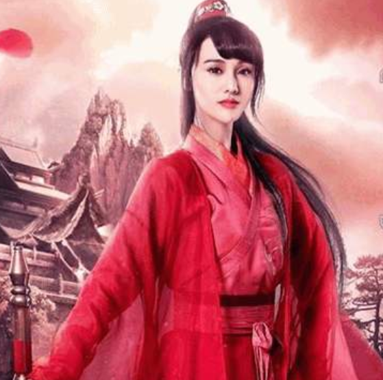 杨超越|杨超越首次出演古装剧，却与郑爽红衣撞造型：天然脸和网红脸区别