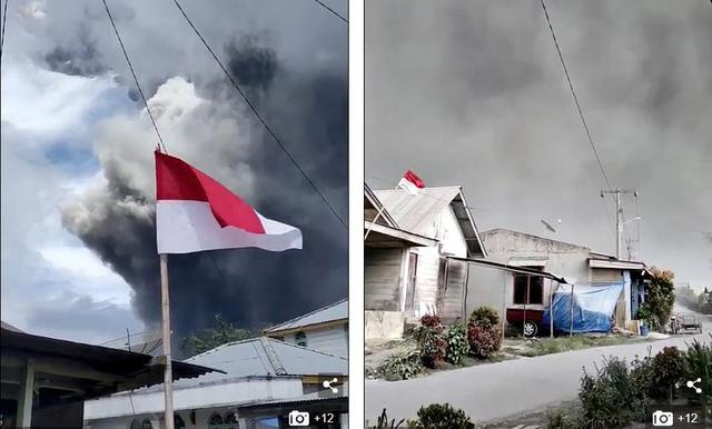 火山|印尼火山一周喷2次！巨大火山云犹如末日，好像《环太平洋》中哥斯拉出现