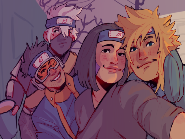 用美漫的方式打开火影,卡卡西成颜值担当,斑爷与柱间画面暖心