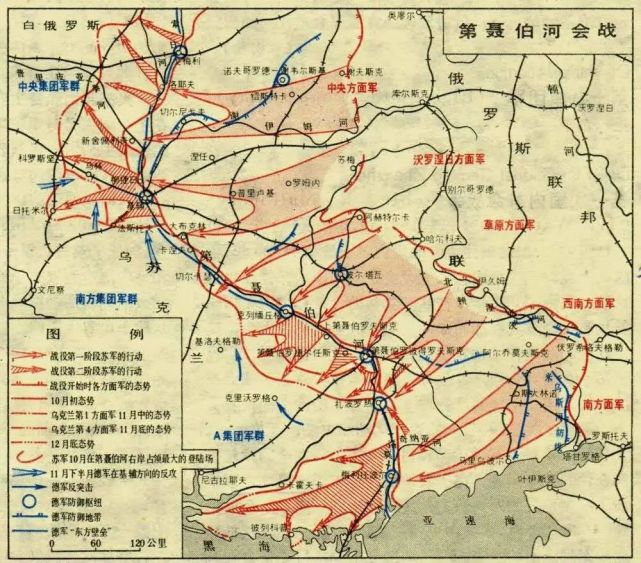 苏俄内战形势图图片