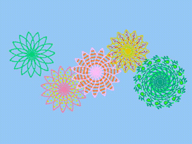 少儿编程scratch第十六讲,绘制漂亮的花朵,附带程序