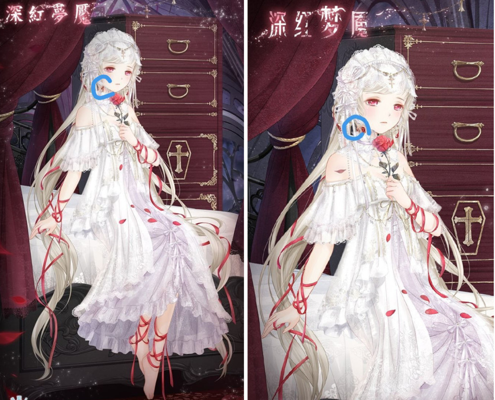 奇迹暖暖改色都是小操作前3套改动少有人知幽曳变化太大了