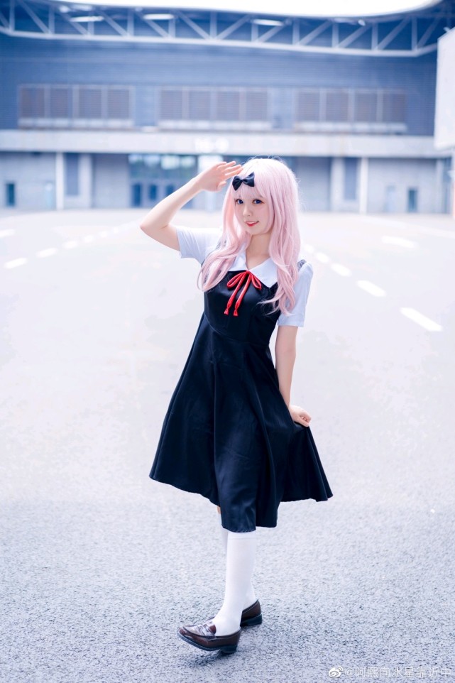 辉夜大小姐想让我告白藤原千花cosplay