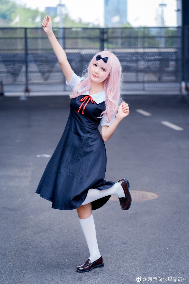 辉夜大小姐想让我告白藤原千花cosplay